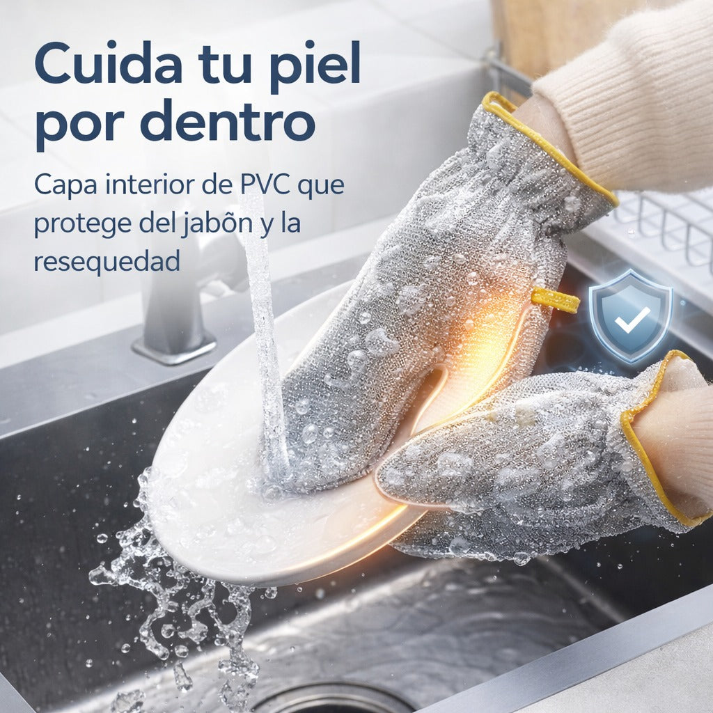 CleanHand Pro™ Limpia todo, protege tus manos y olvídate de la esponja