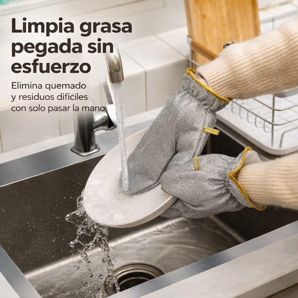 CleanHand Pro™ Limpia todo, protege tus manos y olvídate de la esponja