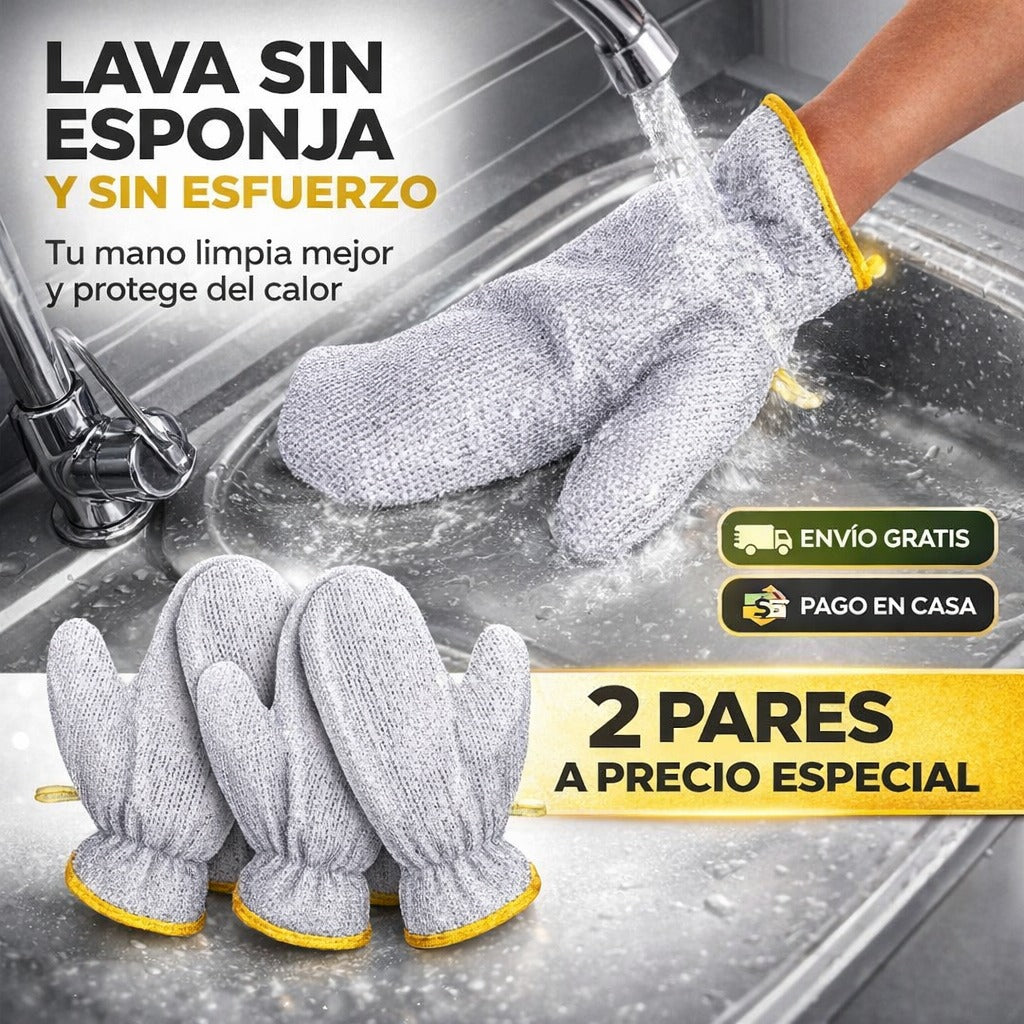 CleanHand Pro™ Limpia todo, protege tus manos y olvídate de la esponja