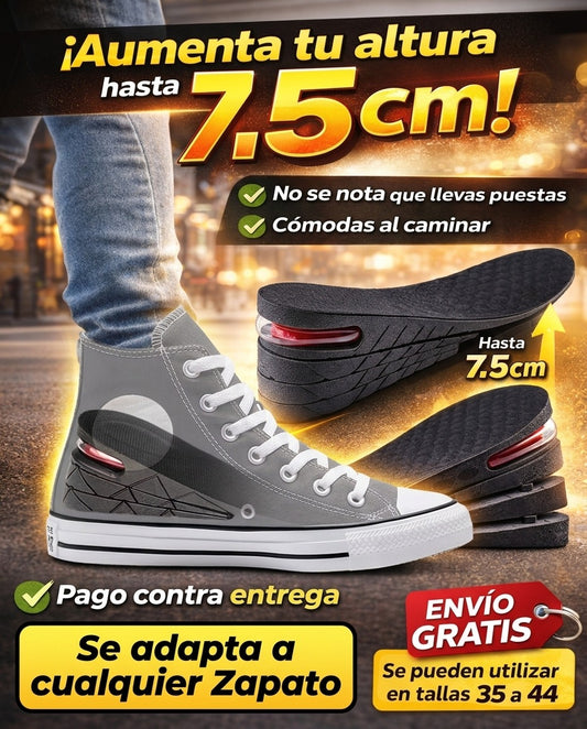 AlturaMax Pro™ – Plantillas Elevadoras Invisibles con Cojín de Aire