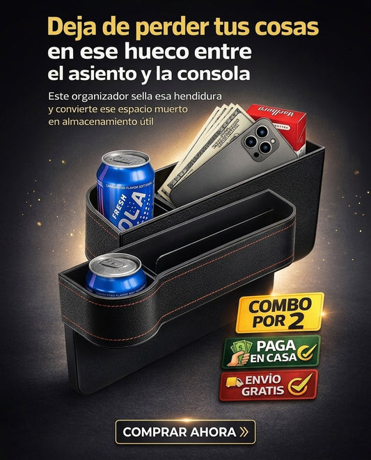 COMBO X 2 -  Organizador de Bolsillo para Carro