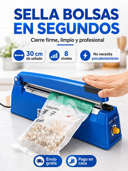 SellaPro™ — Selladora Térmica de Bolsas 30 cm