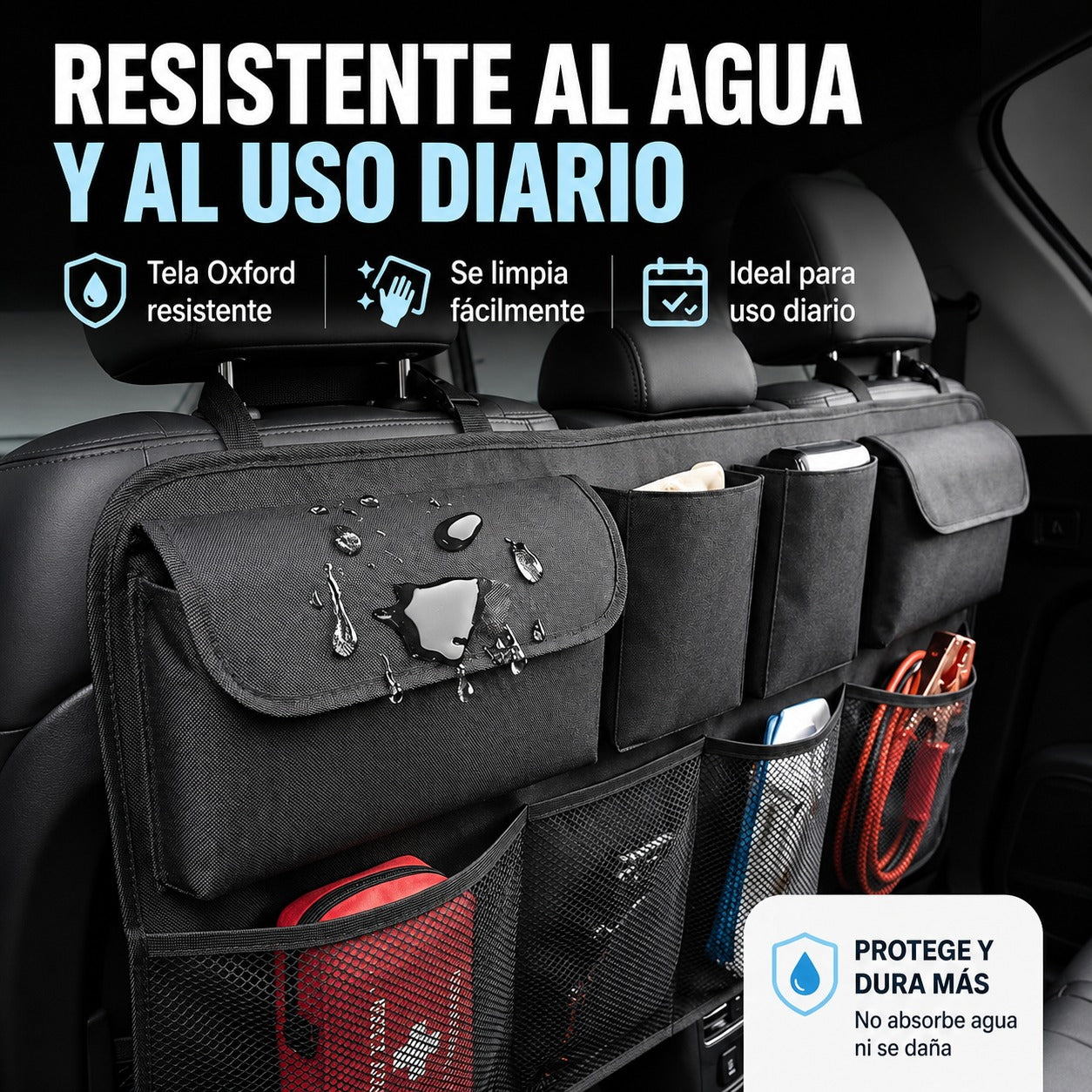 BaúlMax Pro™ — Organizador Colgante para Maletero