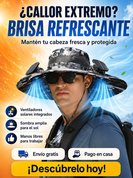 Sombrero Air Pro™: mantente fresco mientras trabajas bajo el sol