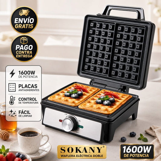 Waflera Eléctrica Sokany Sk-08025