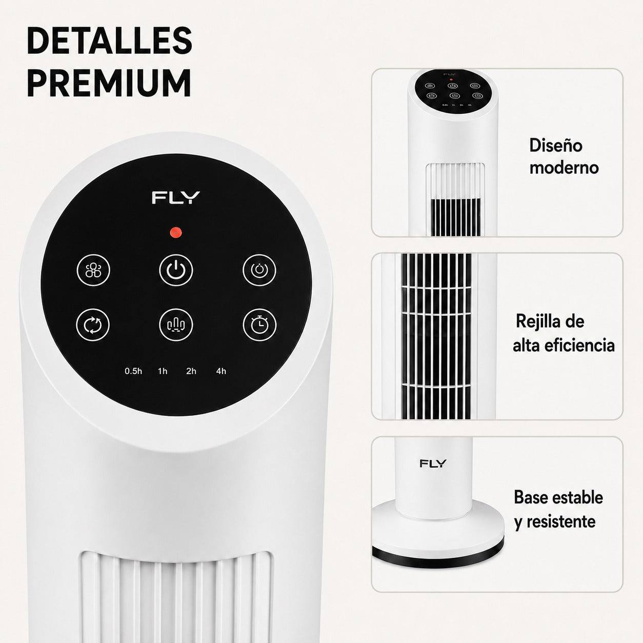 Ventilador de Torre con Control