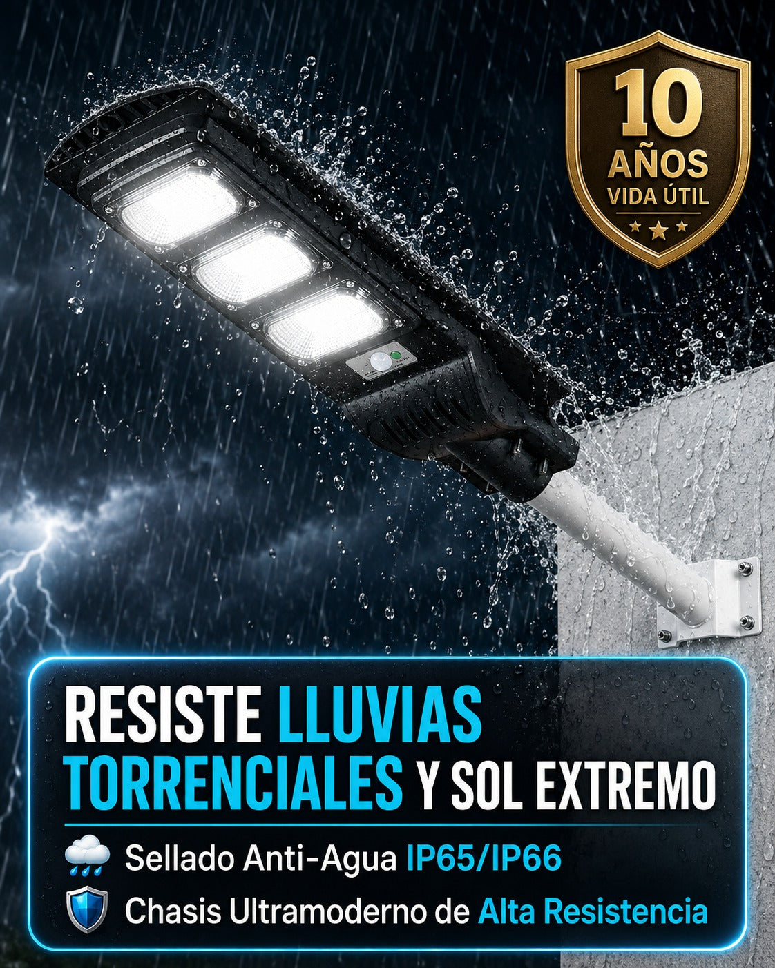La Solución Total para el Exterior de Tu Propiedad: Máxima Seguridad, $0 en Recibos de Luz e Instalación Sin Electricistas