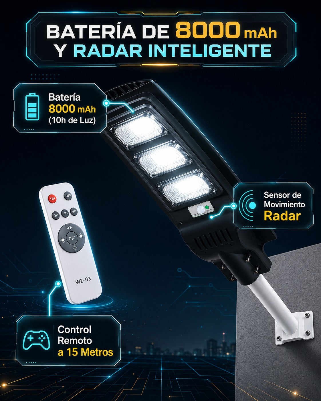La Solución Total para el Exterior de Tu Propiedad: Máxima Seguridad, $0 en Recibos de Luz e Instalación Sin Electricistas