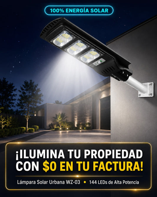 La Solución Total para el Exterior de Tu Propiedad: Máxima Seguridad, $0 en Recibos de Luz e Instalación Sin Electricistas
