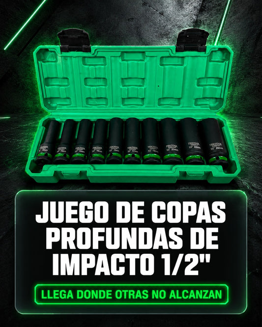 Set de Copas de Impacto Largas