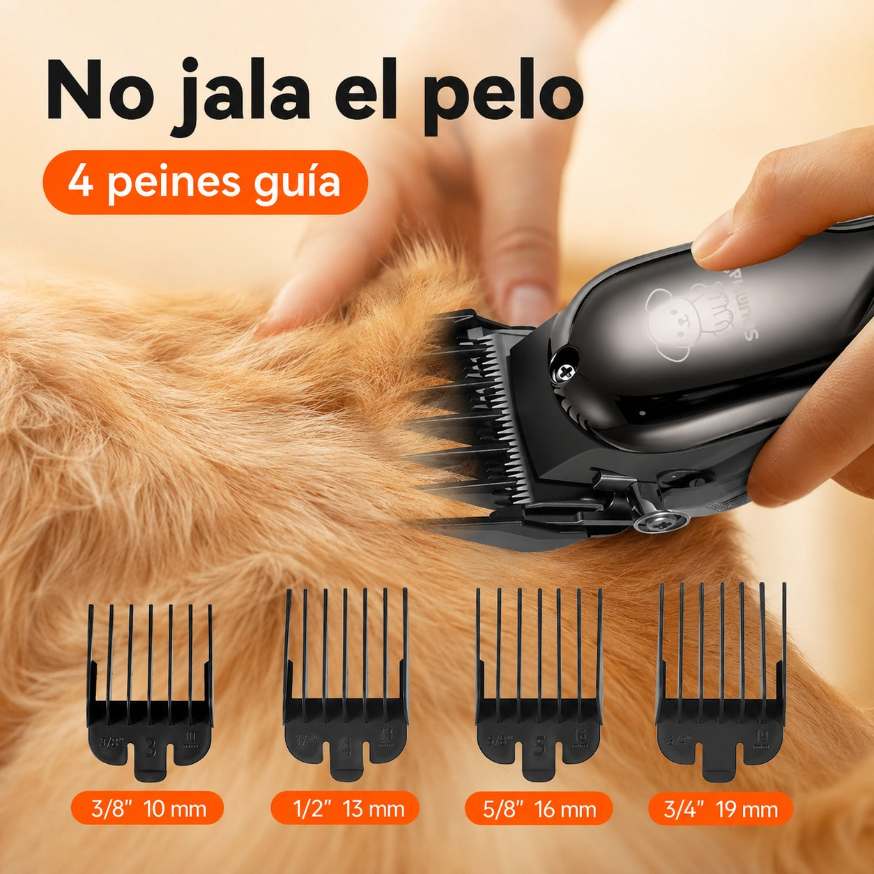 Kit de Peluquería para Perros y Gatos  Recargable