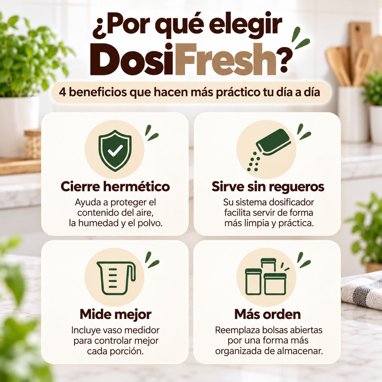 Duplica el Orden en tu Hogar: Aprovecha nuestra Oferta 2x1 en Contenedores Herméticos DosiFresh
