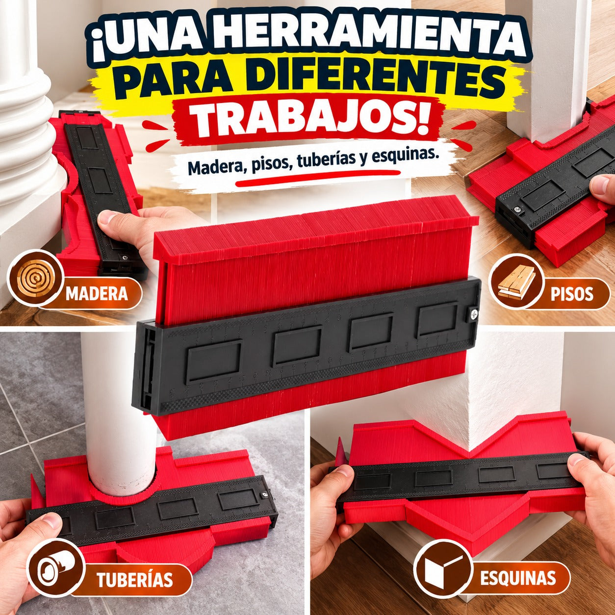 Medidor de Contorno Profesional