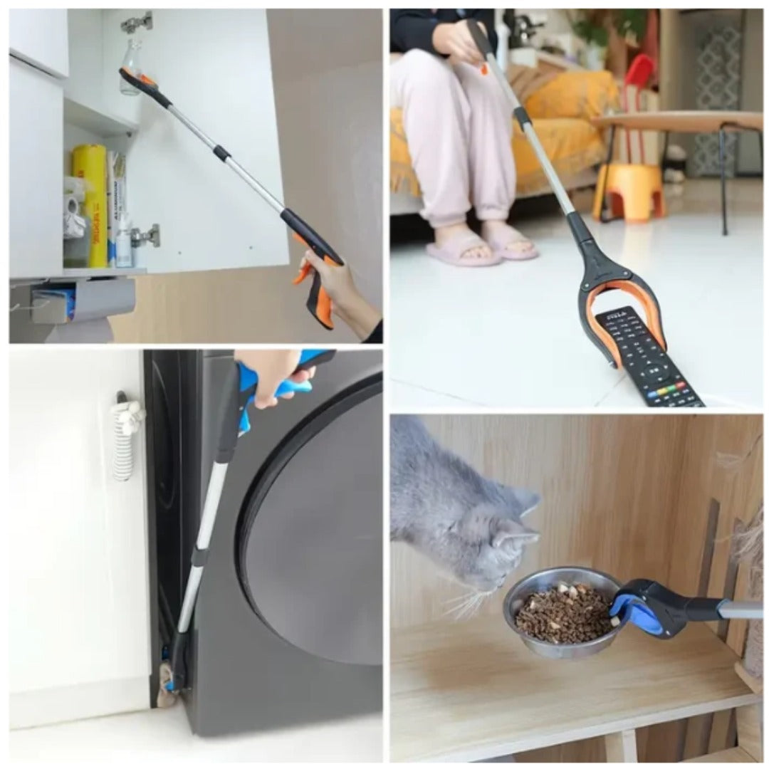 Pinza Recogedora Plegable de Largo Alcance