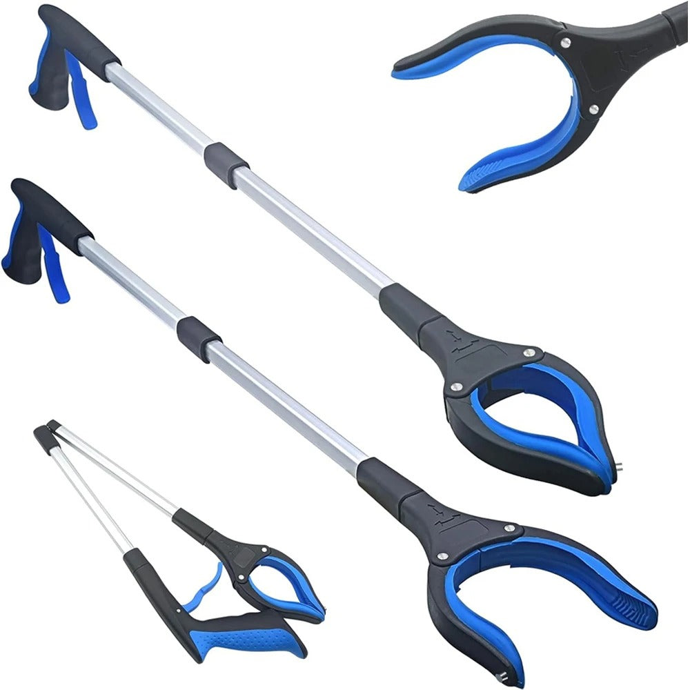 Pinza Recogedora Plegable de Largo Alcance