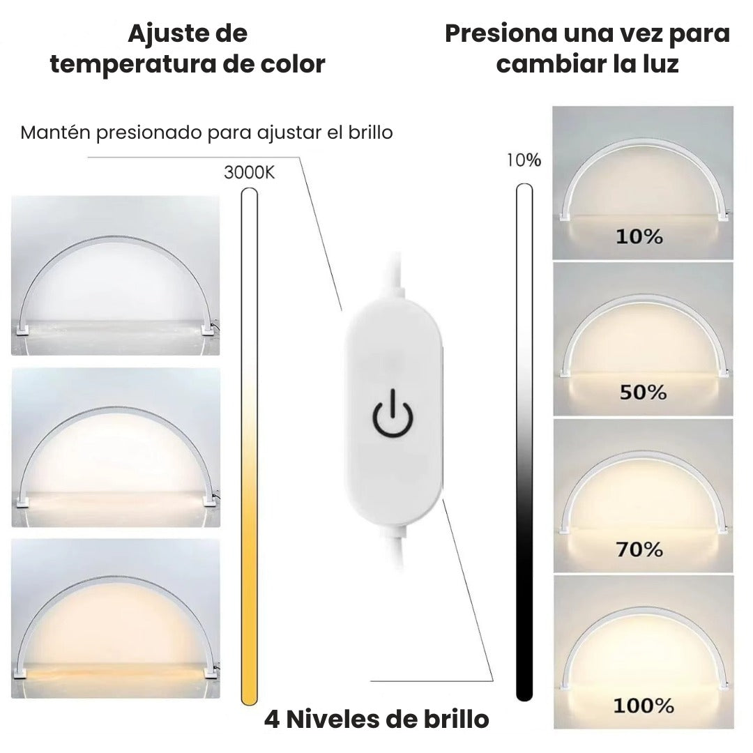 LumiArc Pro™ — Iluminación Profesional Sin Sombras