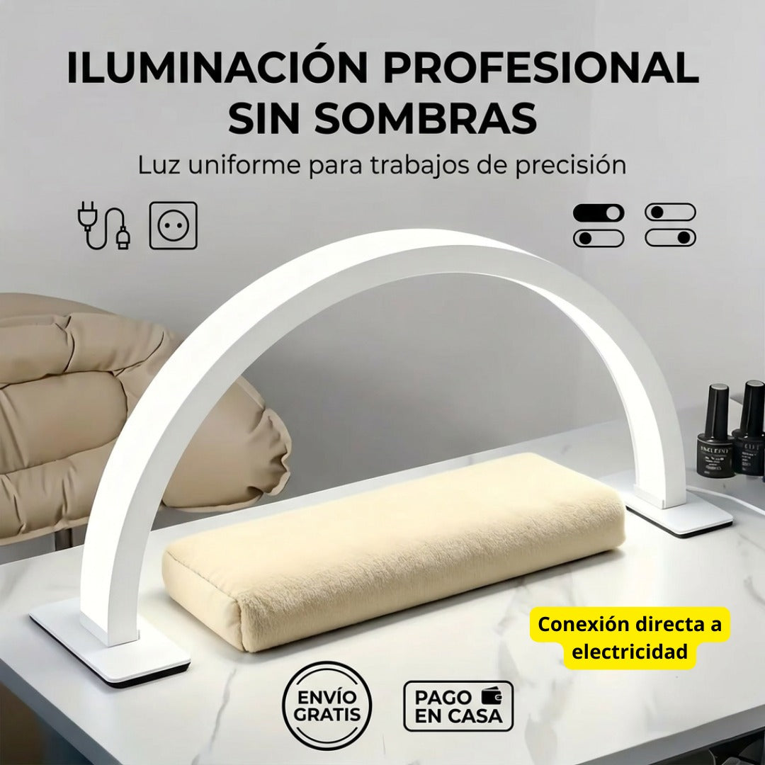 LumiArc Pro™ — Iluminación Profesional Sin Sombras