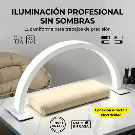 LumiArc Pro™ — Iluminación Profesional Sin Sombras