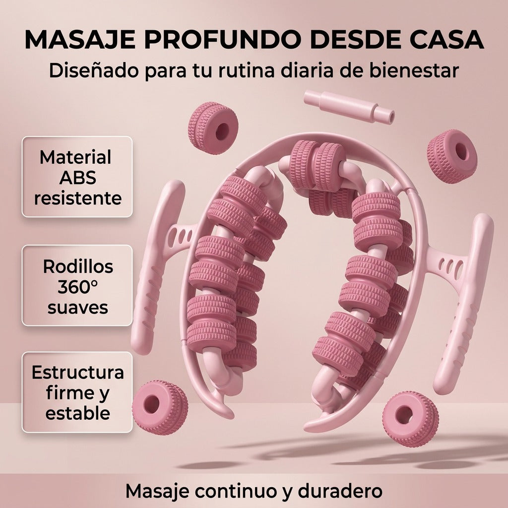 Masajeador Corporal de Rodillos 360° – Relajación y Bienestar en Casa