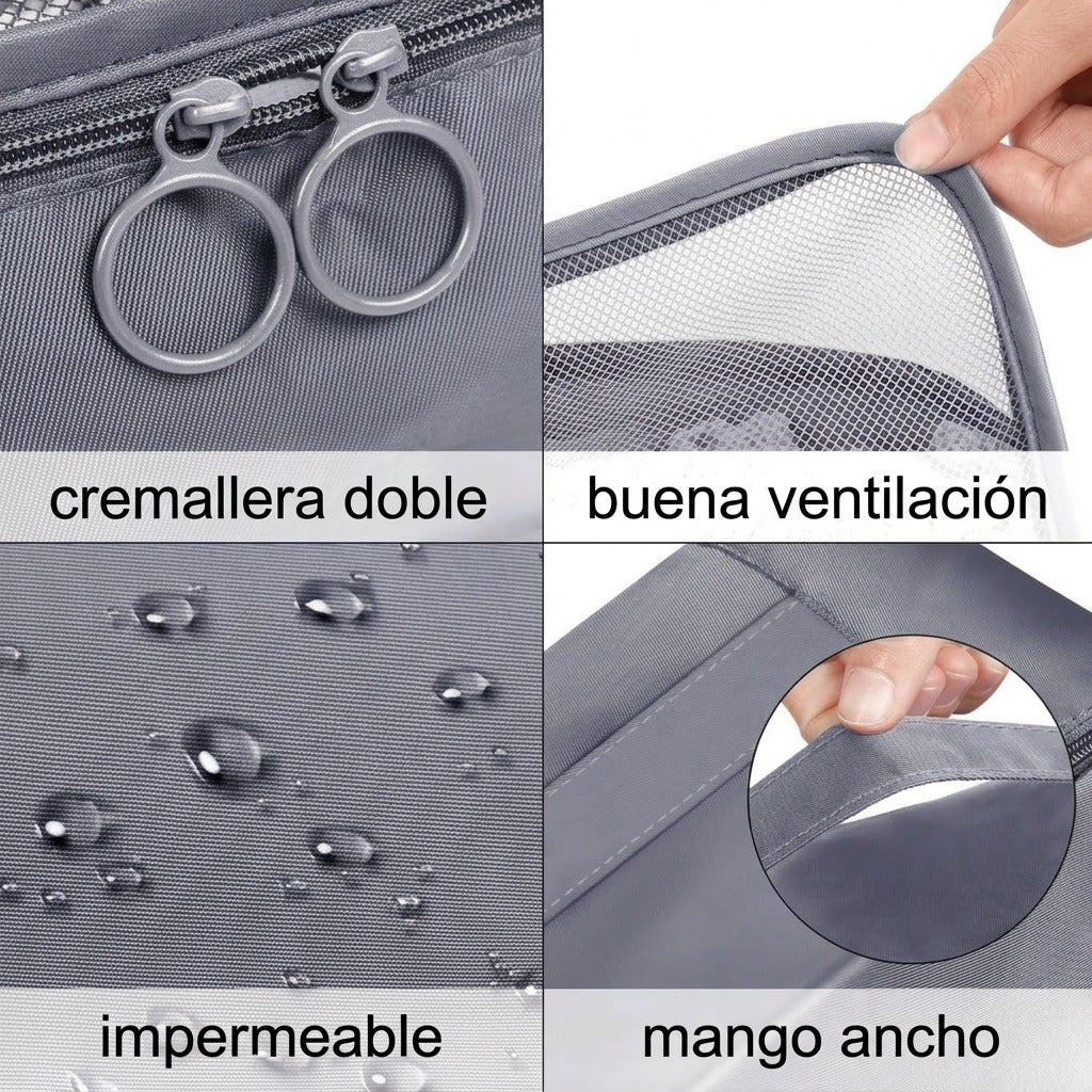 Kit Organizador de Maleta – Set de Viaje 10 Piezas
