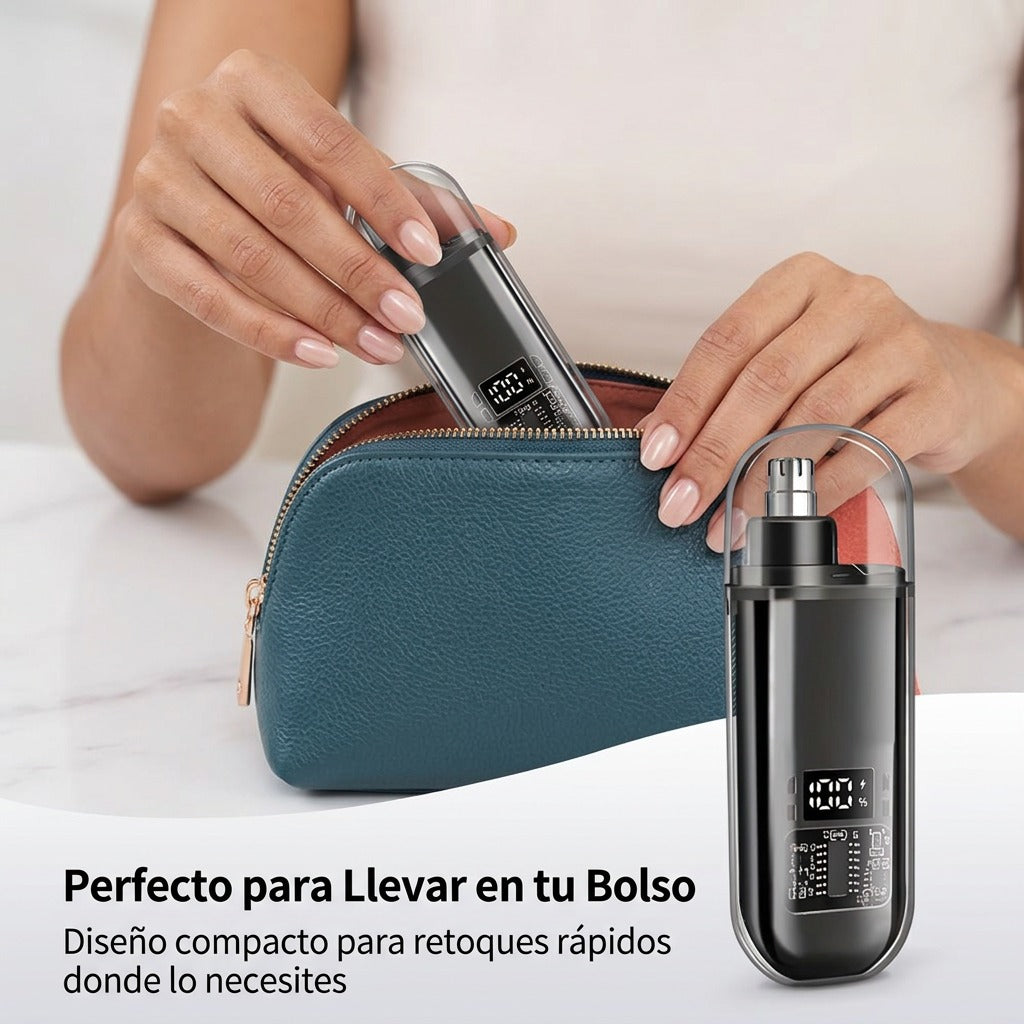 GlowTrim Pro™ La mini depiladora facial recargable que deja tu piel suave y perfecta en segundos