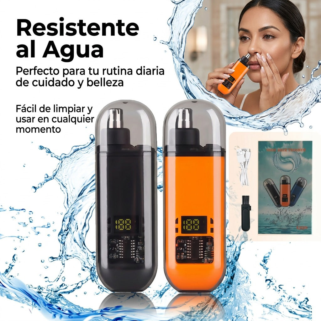 GlowTrim Pro™ La mini depiladora facial recargable que deja tu piel suave y perfecta en segundos