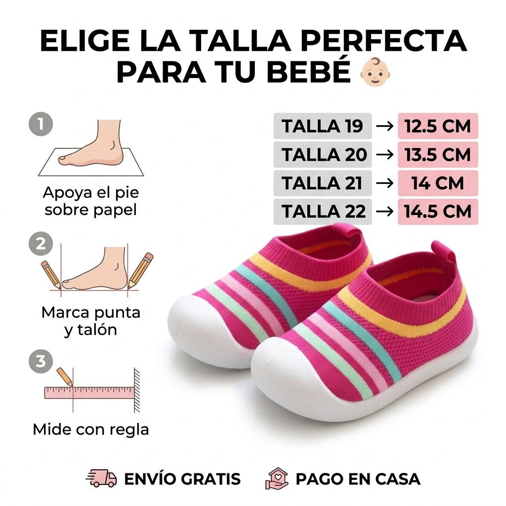 ZAPATOS DE BEBÉ ERGONÓMICOS