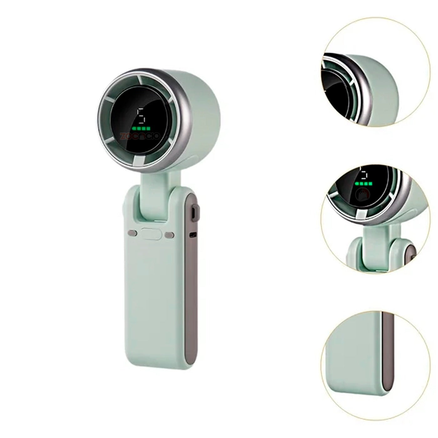 TurboBreeze Pro™ — El ventilador portátil que te salva del calor en segundos.
