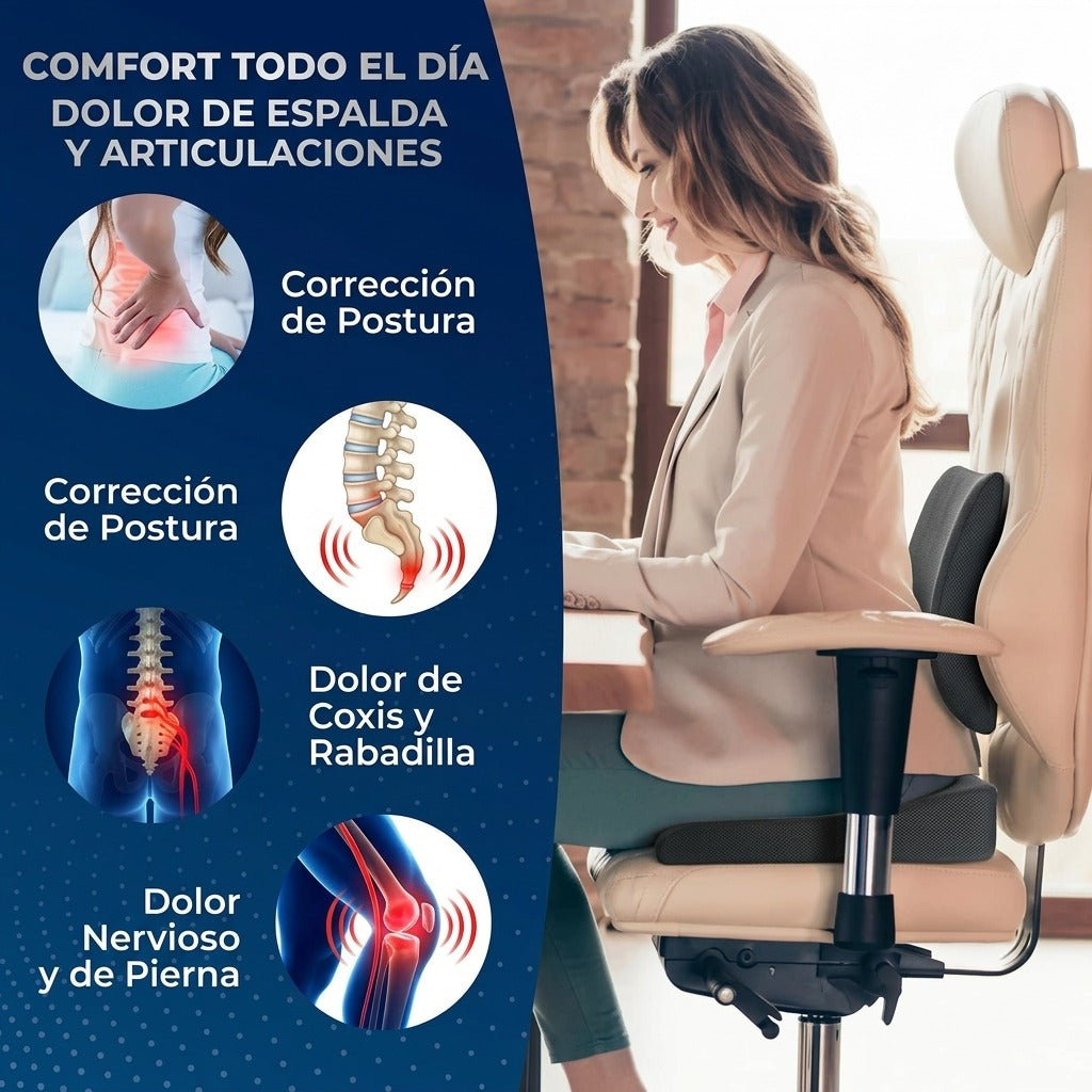 Cojin Almohada De Espuma Silla U Coxis
