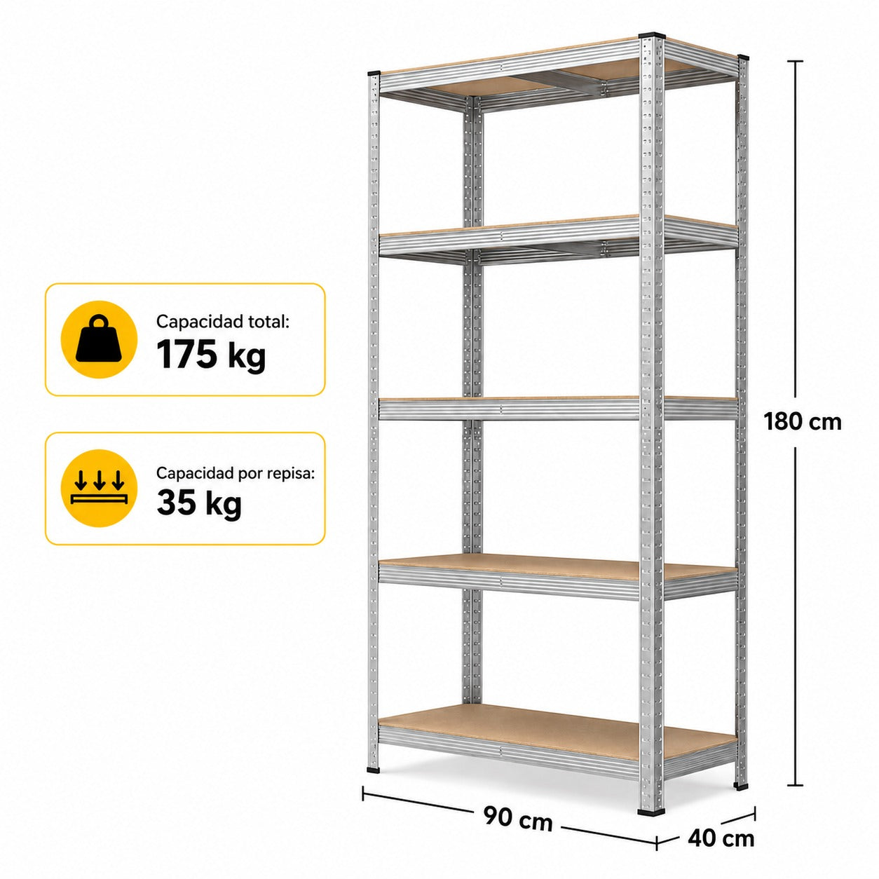 Estante Metalico RACK-10 Organizador