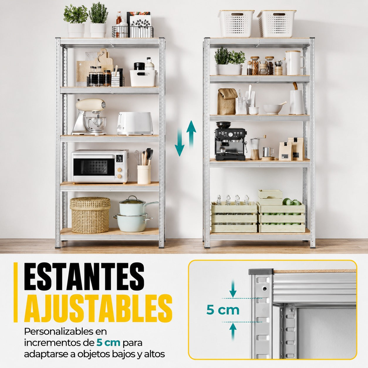 Estante Metalico RACK-10 Organizador