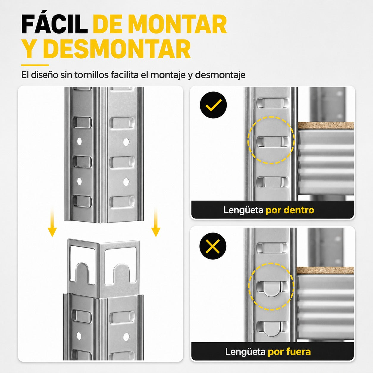 Estante Metalico RACK-10 Organizador