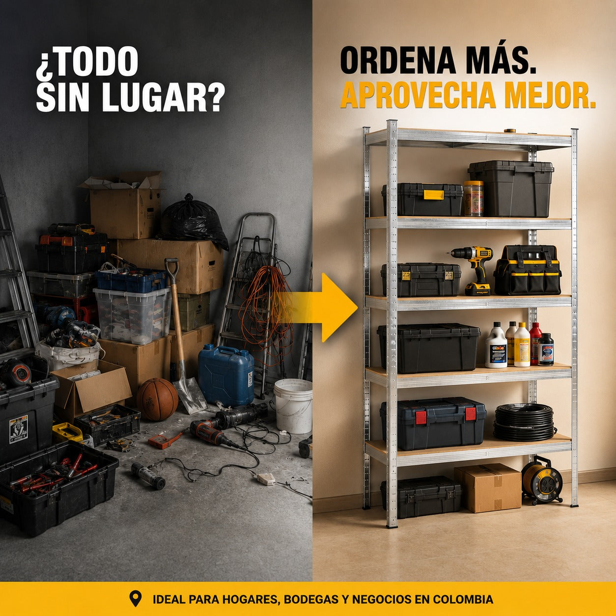 Estante Metalico RACK-10 Organizador