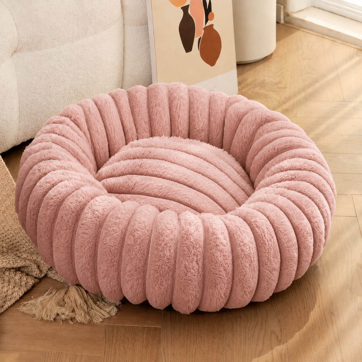 CAMA REDONDA  PARA PERROS Y GATOS
