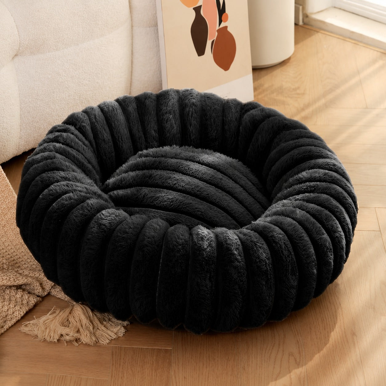 CAMA REDONDA  PARA PERROS Y GATOS