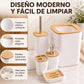 Set de Accesorios para Baño de 6 Piezas – Orden y Estilo en un Solo Diseño