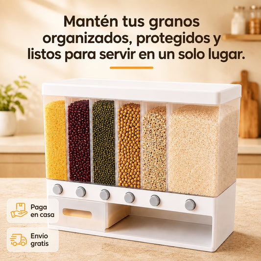 Organizador y Dispensador de Granos