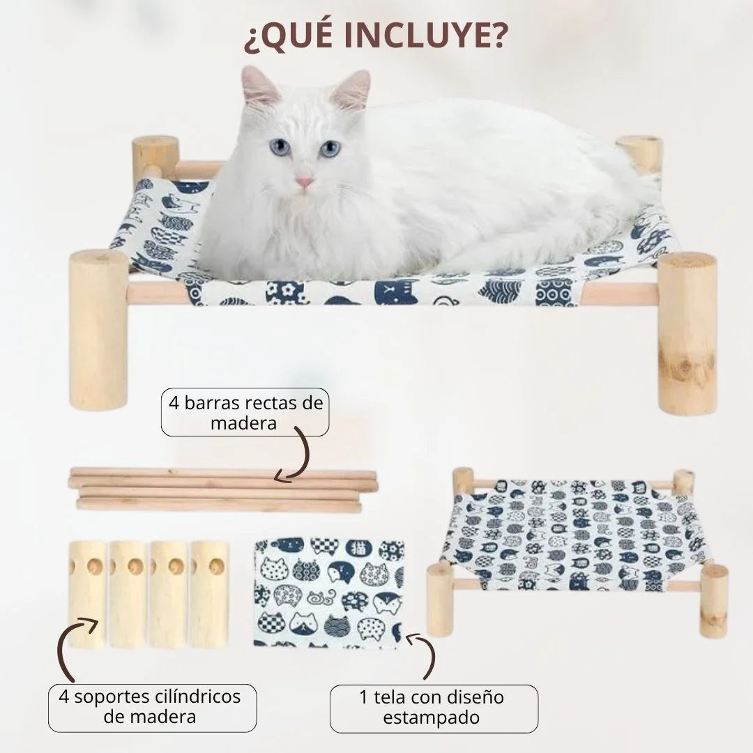 ElevPet™ – Cama Elevada Portátil para Mascotas